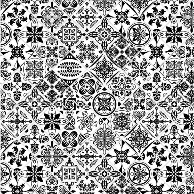Küchenrückwand Ornament Patchwork Küchenrückwand Ornament Patchwork