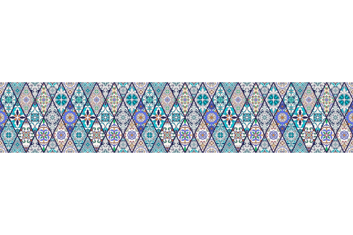Küchenrückwand Ornament Fliesen Patchwork Küchenrückwand Ornament Fliesen Patchwork