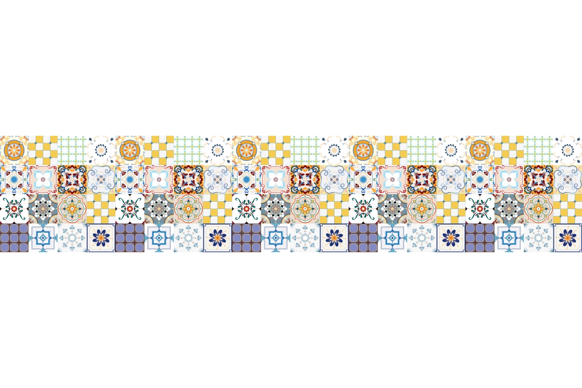 Küchenrückwand Aluverbund Patchwork Mix