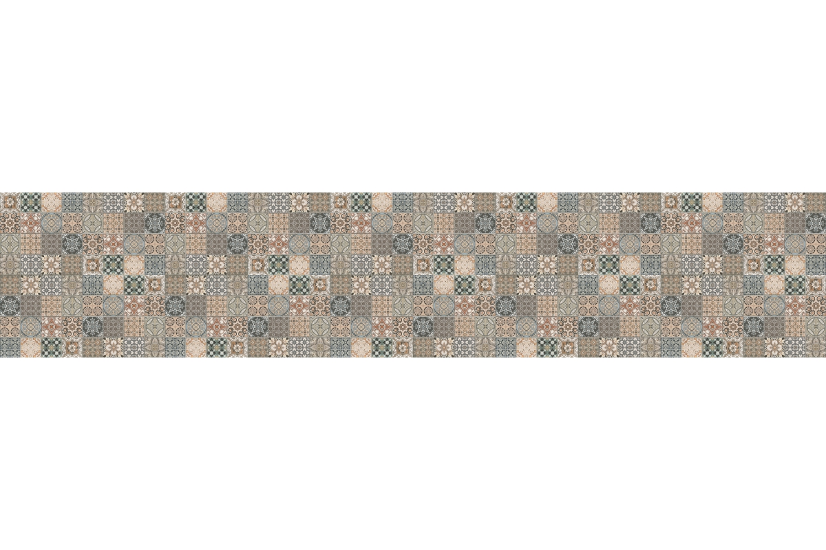 Küchenrückwand Acrylglas Antike Mosaik Patchwork