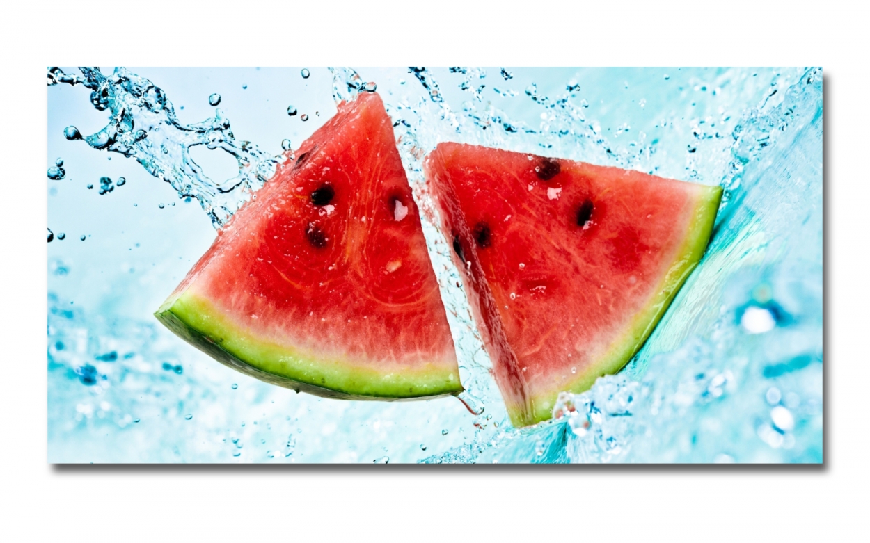 Spritzschutz Küche Wassermelonen Splash Spritzschutz Küche Wassermelonen Splash