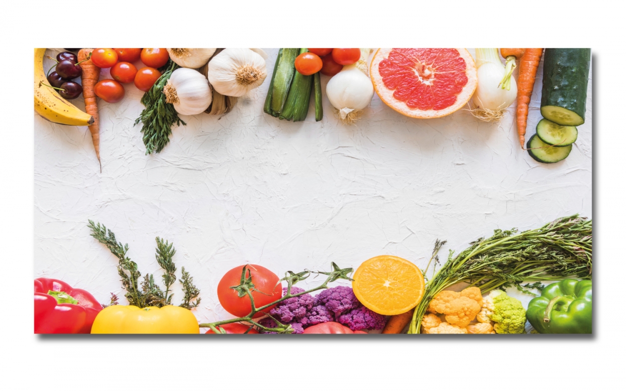 Spritzschutz Küche Hartschaumplatte Gemüse Obst Spritzschutz Küche Hartschaumplatte Gemüse Obst