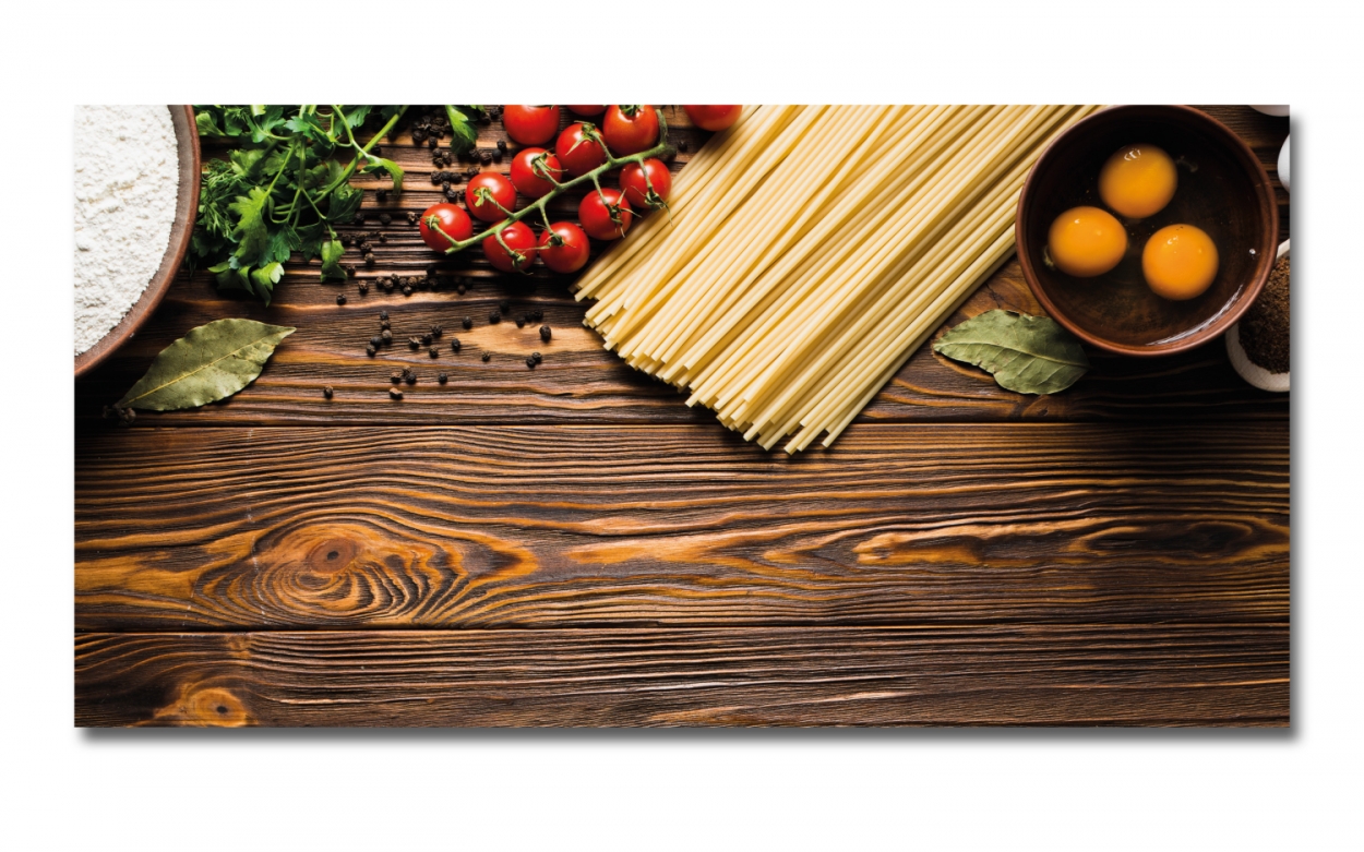 Spritzschutz Küche Aluverbund Spaghetti Cherrytomaten Spritzschutz Küche Aluverbund Spaghetti Cherrytomaten