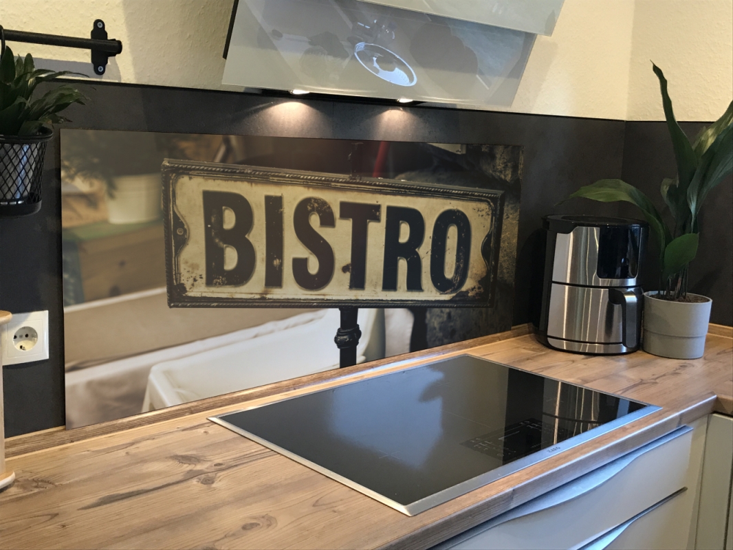 Spritzschutz Küche Aluverbund Vintage Bistro Spritzschutz Küche Aluverbund Vintage Bistro