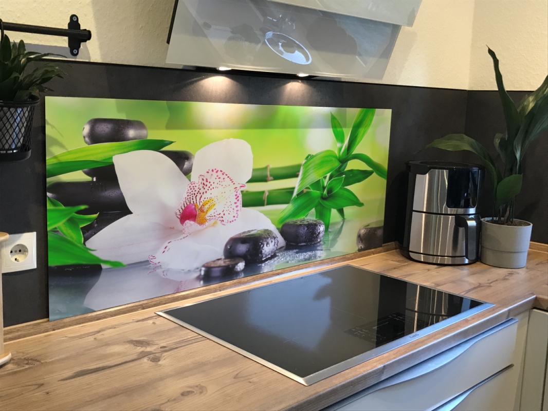 Spritzschutz Küche Orchidee Spa Bambus Spritzschutz Küche Orchidee Spa Bambus