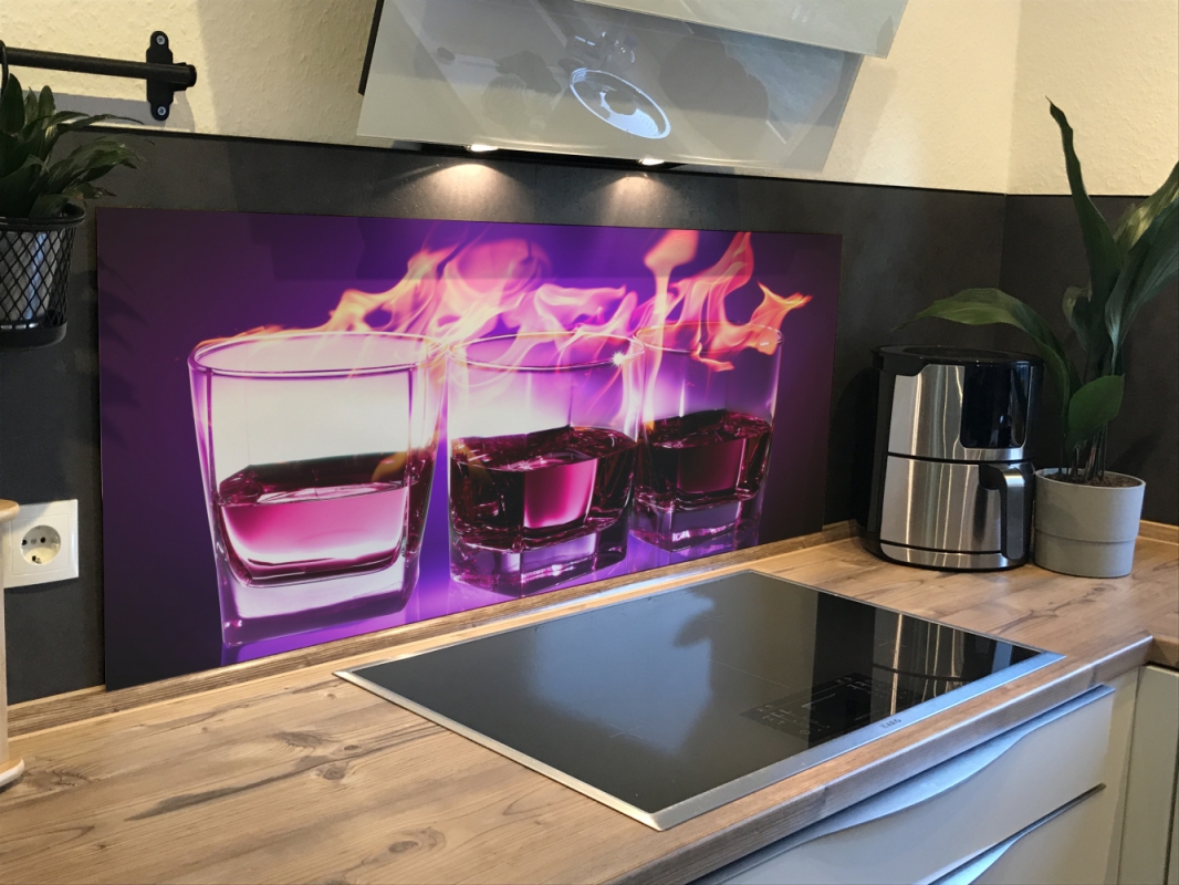 Spritzschutz Küche Feuer Cocktail Spritzschutz Küche Feuer Cocktail