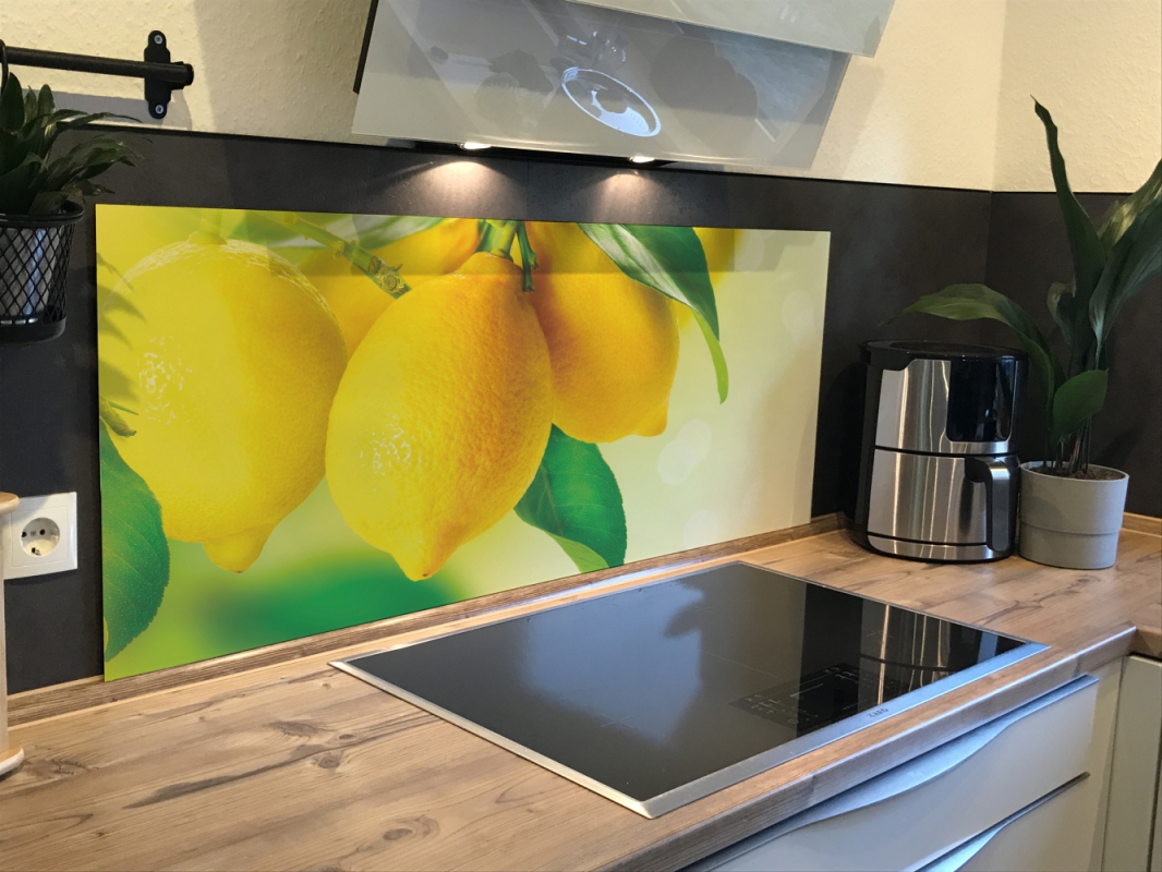Spritzschutz Küche Hartschaumplatte Zitronen Spritzschutz Küche Hartschaumplatte Zitronen