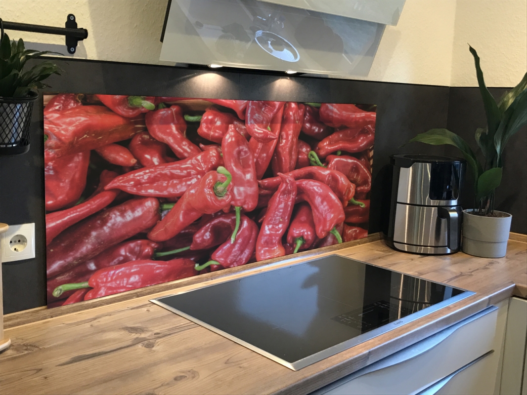 Spritzschutz Küche Acrylglas Rote Spitzpaprika Spritzschutz Küche Acrylglas Rote Spitzpaprika