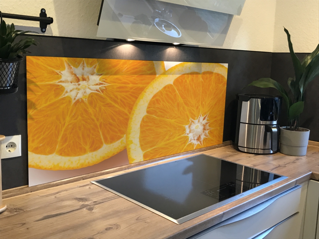 Spritzschutz Küche Acrylglas Orangen Spritzschutz Küche Acrylglas Orangen
