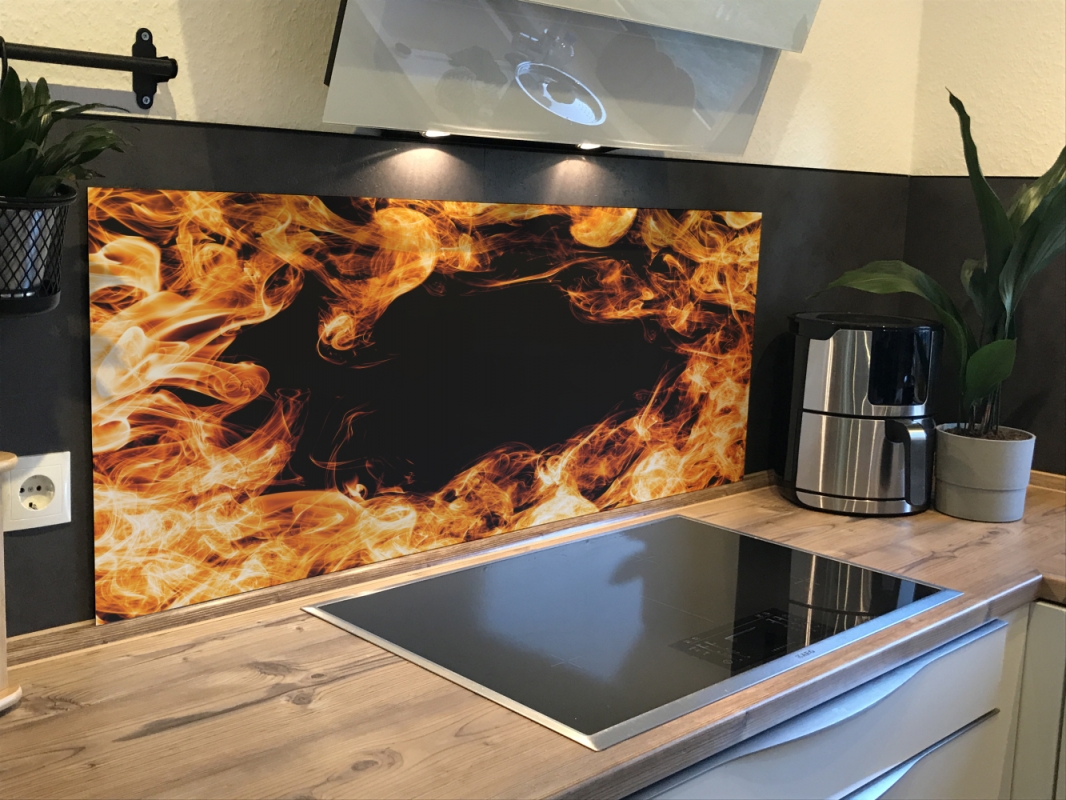 Spritzschutz Küche Feuer Spritzschutz Küche Feuer