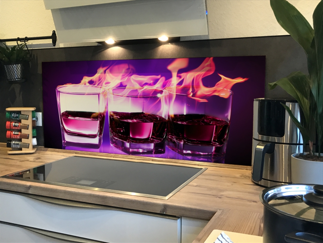Spritzschutz Küche Feuer Cocktail Spritzschutz Küche Feuer Cocktail