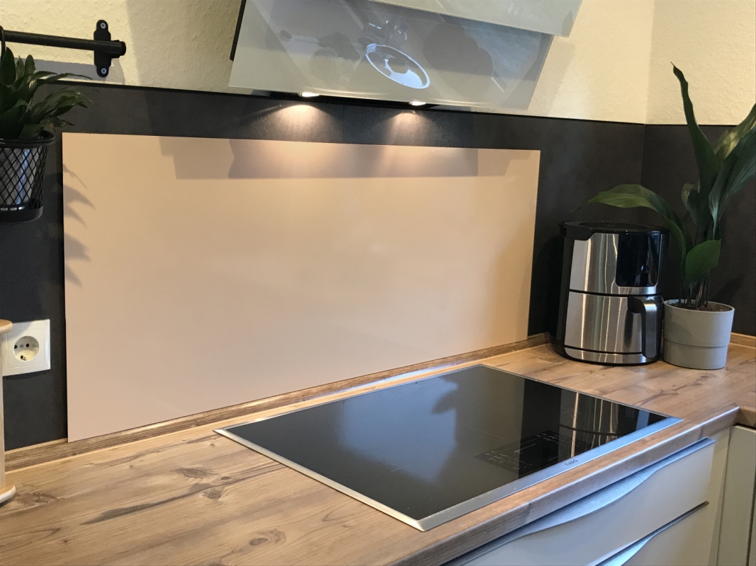 Spritzschutz Küche Acrylglas Einfarbig Pfirsich