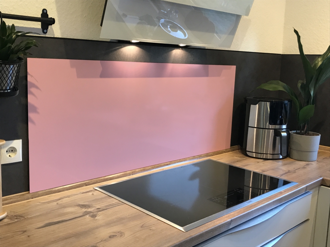 Spritzschutz Küche Einfarbig Pinkrosa Spritzschutz Küche Einfarbig Pinkrosa