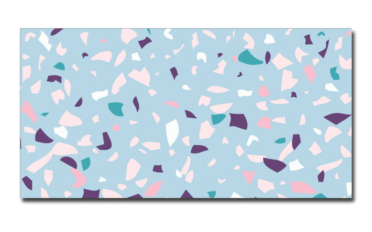 Spritzschutz Küche Acrylglas Pyramiden Mosaik Blau Spritzschutz Küche Acrylglas Pyramiden Mosaik Blau