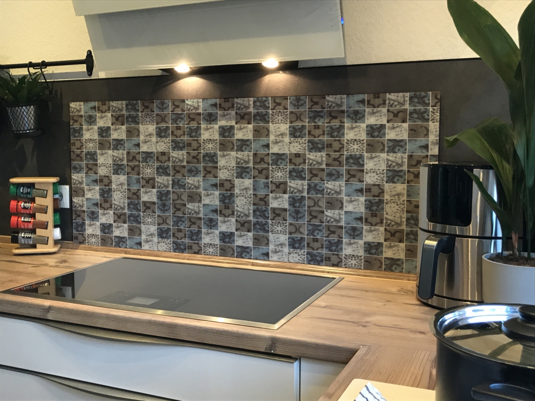 Spritzschutz Küche Antik Mosaik Optik Spritzschutz Küche Antik Mosaik Optik