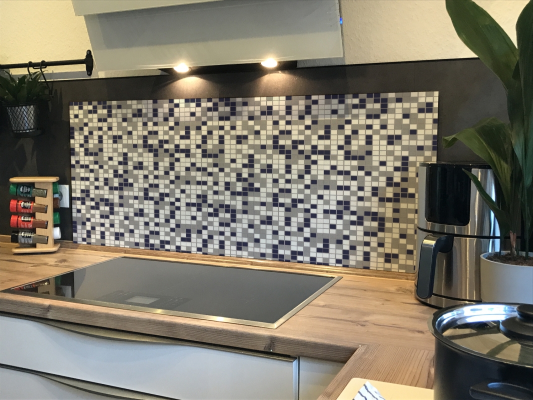 Spritzschutz Küche Acrylglas Mosaiksteine Gelb Spritzschutz Küche Acrylglas Mosaiksteine Gelb