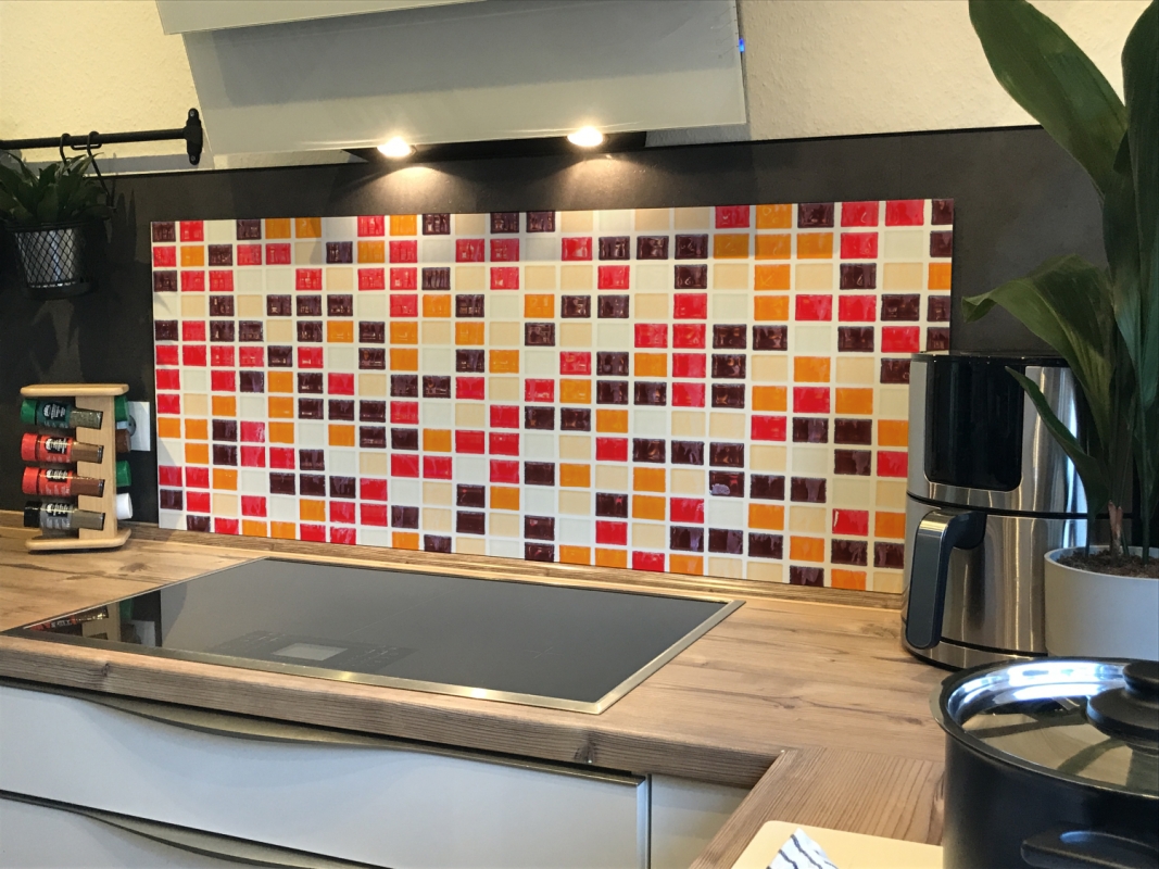 Spritzschutz Küche Hartschaumplatte Weiße Marmor Mosaik Spritzschutz Küche Hartschaumplatte Weiße Marmor Mosaik