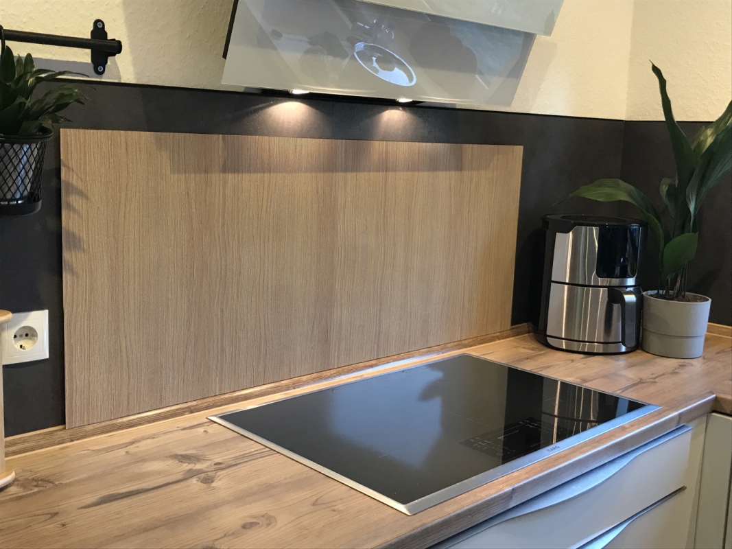 Spritzschutz Küche Hartschaumplatte Holz Gold Braun Spritzschutz Küche Hartschaumplatte Holz Gold Braun