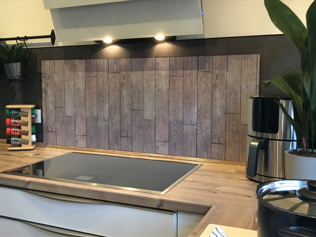 Spritzschutz Küche Hartschaumplatte Holzoptik Spritzschutz Küche Hartschaumplatte Holzoptik