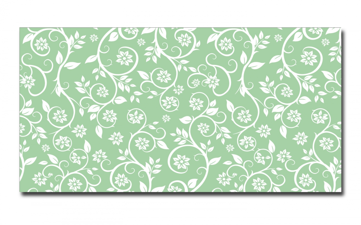 Spritzschutz Küche Hartschaumplatte Blumenranken Mintgrün Spritzschutz Küche Hartschaumplatte Blumenranken Mintgrün