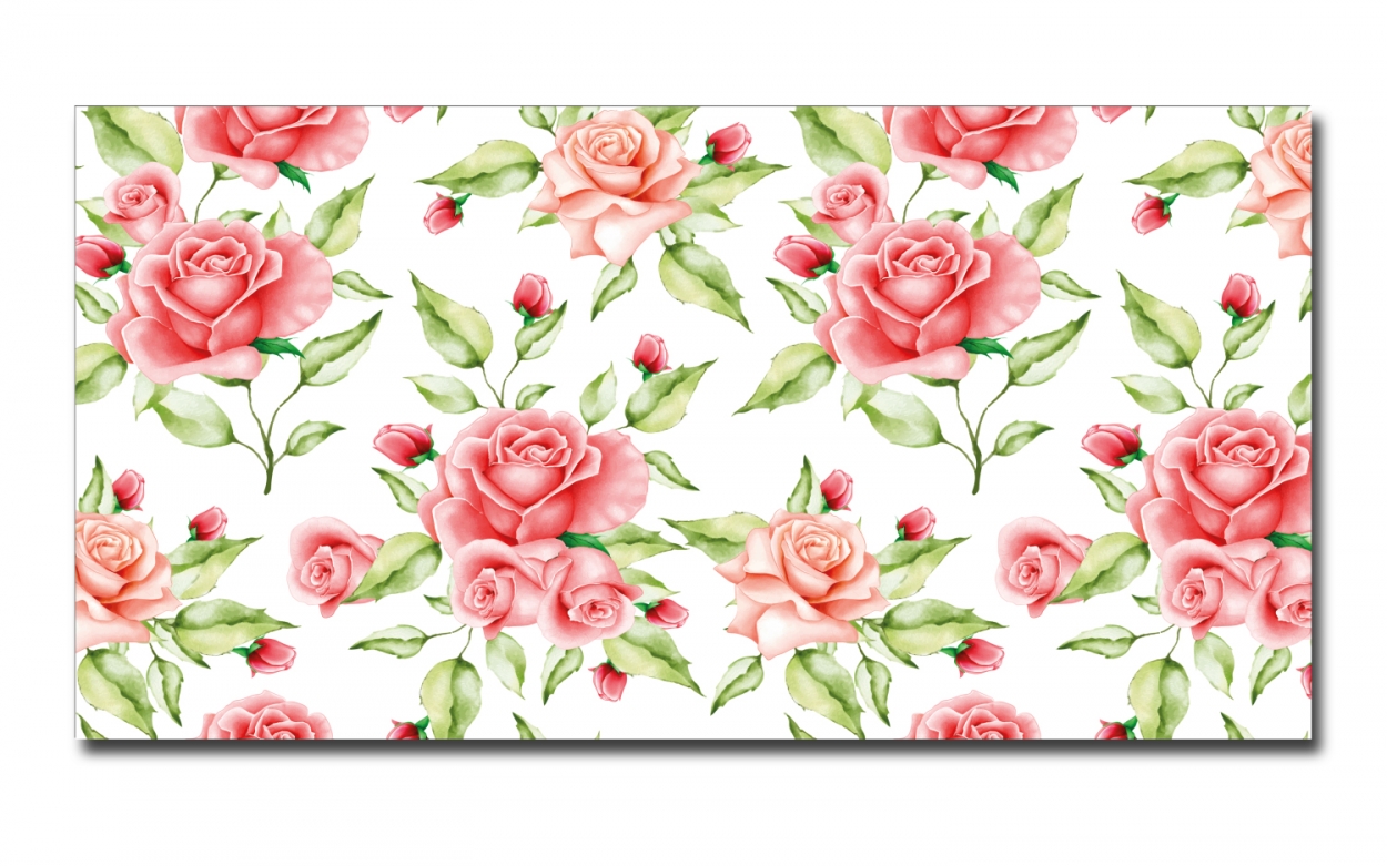 Spritzschutz Küche Hartschaumplatte Aquarell Rosen Spritzschutz Küche Hartschaumplatte Aquarell Rosen