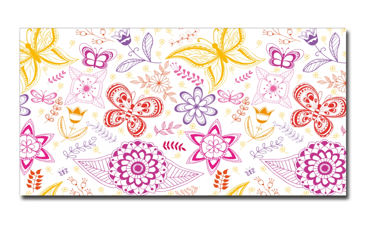 Spritzschutz Küche Hartschaumplatte Pop Art Blumen Zeichnung Spritzschutz Küche Hartschaumplatte Pop Art Blumen Zeichnung