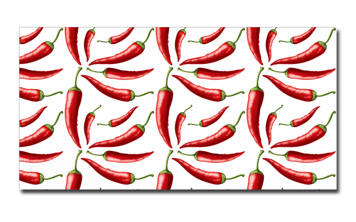 Spritzschutz Küche Chilischote Spritzschutz Küche Chilischote