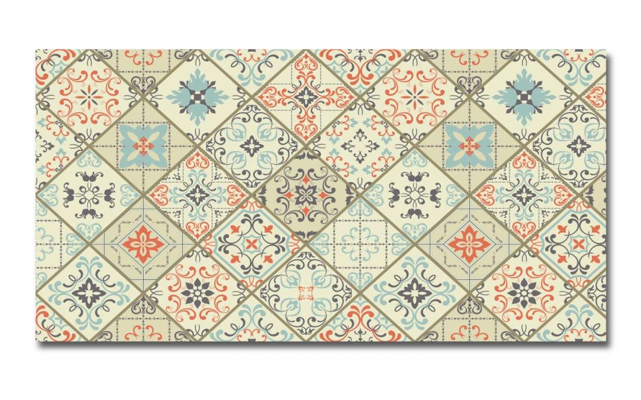 Spritzschutz Küche Hartschaumplatte Mediterrane Patchwork Spritzschutz Küche Hartschaumplatte Mediterrane Patchwork