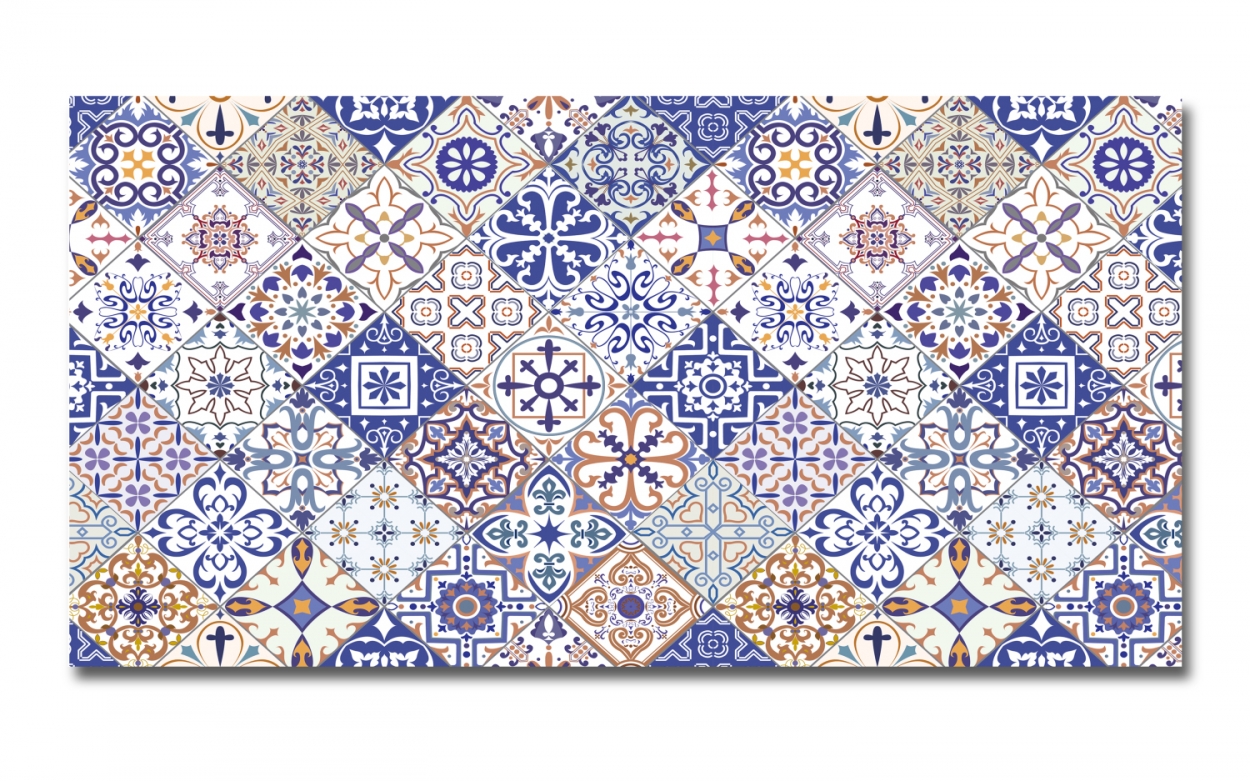 Spritzschutz Küche Azulejo Patchwork Spritzschutz Küche Azulejo Patchwork