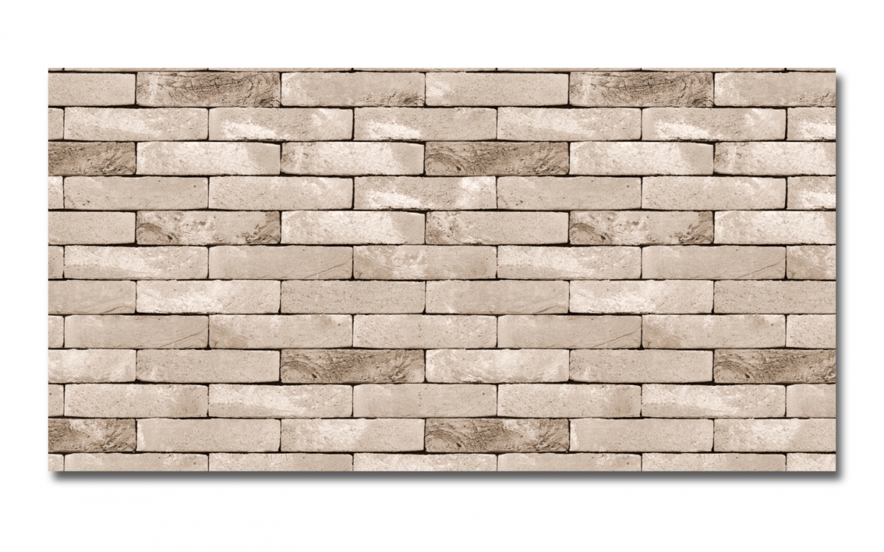 Spritzschutz Küche Aluverbund Beige Backsteinmauer Spritzschutz Küche Aluverbund Beige Backsteinmauer