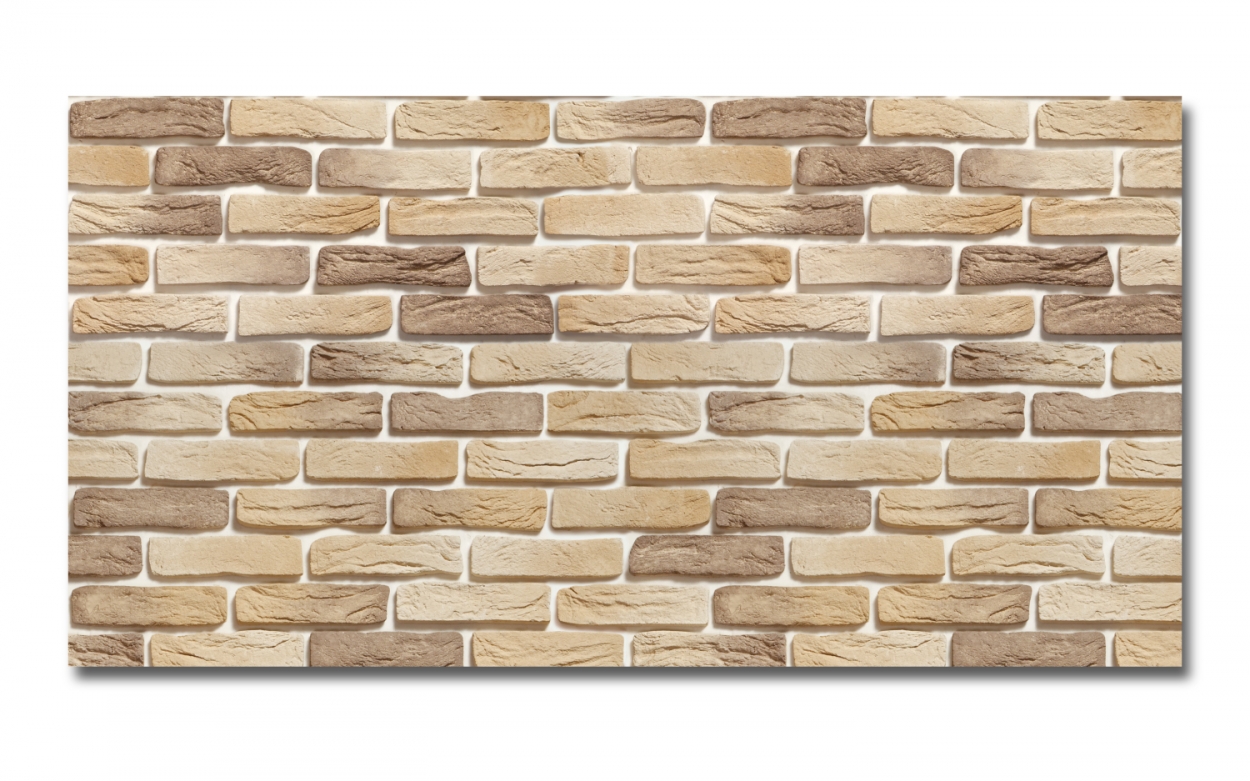 Spritzschutz Küche Aluverbund Backsteinwand Braun Creme Spritzschutz Küche Aluverbund Backsteinwand Braun Creme
