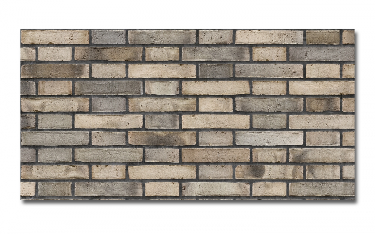 Spritzschutz Küche Rustikal Backsteinwand