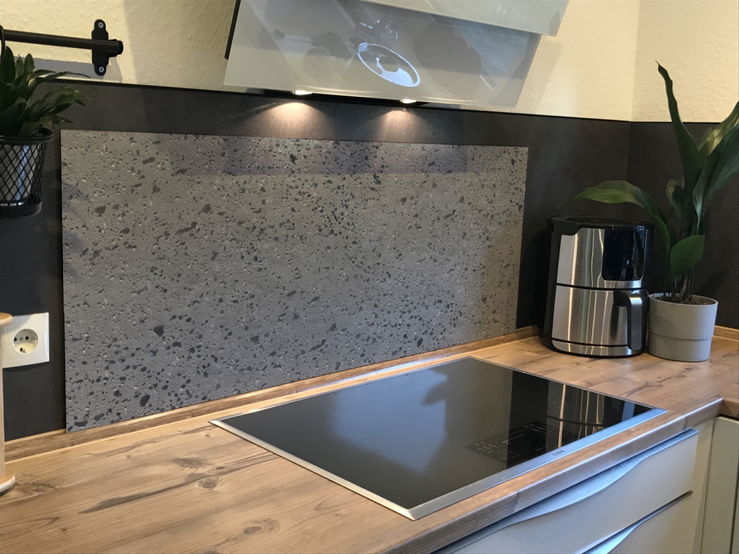 Spritzschutz Küche Betonstein Gelöchert Spritzschutz Küche Betonstein Gelöchert