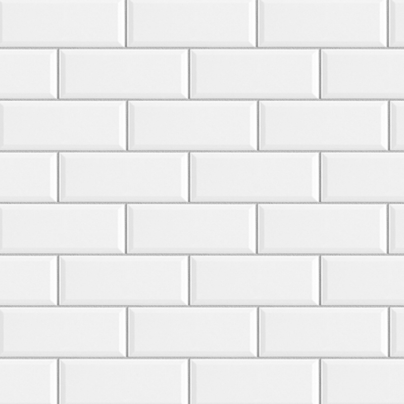 Küchenrückwand Weiße Metrofliesen Optik