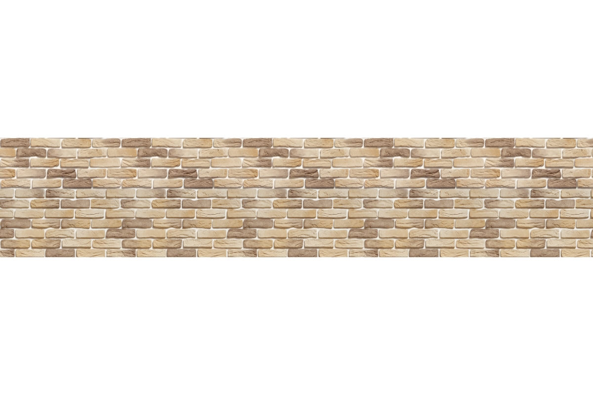 Küchenrückwand Backsteinwand Braun Creme Küchenrückwand Backsteinwand Braun Creme
