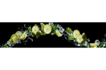 Küchenrückwand Aluverbund Limetten Minze Splash