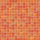 Küchenrückwand Acrylglas Modern Mosaik Orange