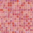 Küchenrückwand Aluverbund Afrikanische Mosaik Rot