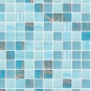 Küchenrückwand Acrylglas Glasmosaik Blau