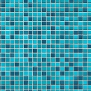 Küchenrückwand Aluverbund Keramik Mosaik Blau