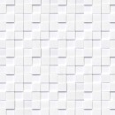 Küchenrückwand Aluverbund Weiße Mosaiksteine