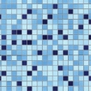 Küchenrückwand Acrylglas Blaue Mosaikfliese