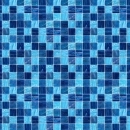 Küchenrückwand Acrylglas Blau Mix Mosaik