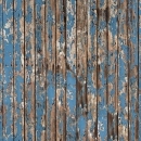 Küchenrückwand Acrylglas Abgenutzte Holzbalken Blau
