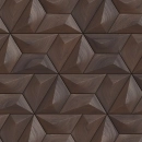 Küchenrückwand Acrylglas Hexagon Holz