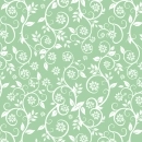 Küchenrückwand Hartschaumplatte Blumenranken Mintgrün