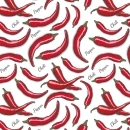 Küchenrückwand Hartschaumplatte Chili Pepper