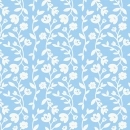 Küchenrückwand Hartschaumplatte Blumen Blau