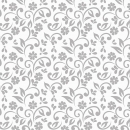 Küchenrückwand Folie Blumenranken Grau Weiß