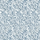 Küchenrückwand Hartschaumplatte Pflanzenranken Blau